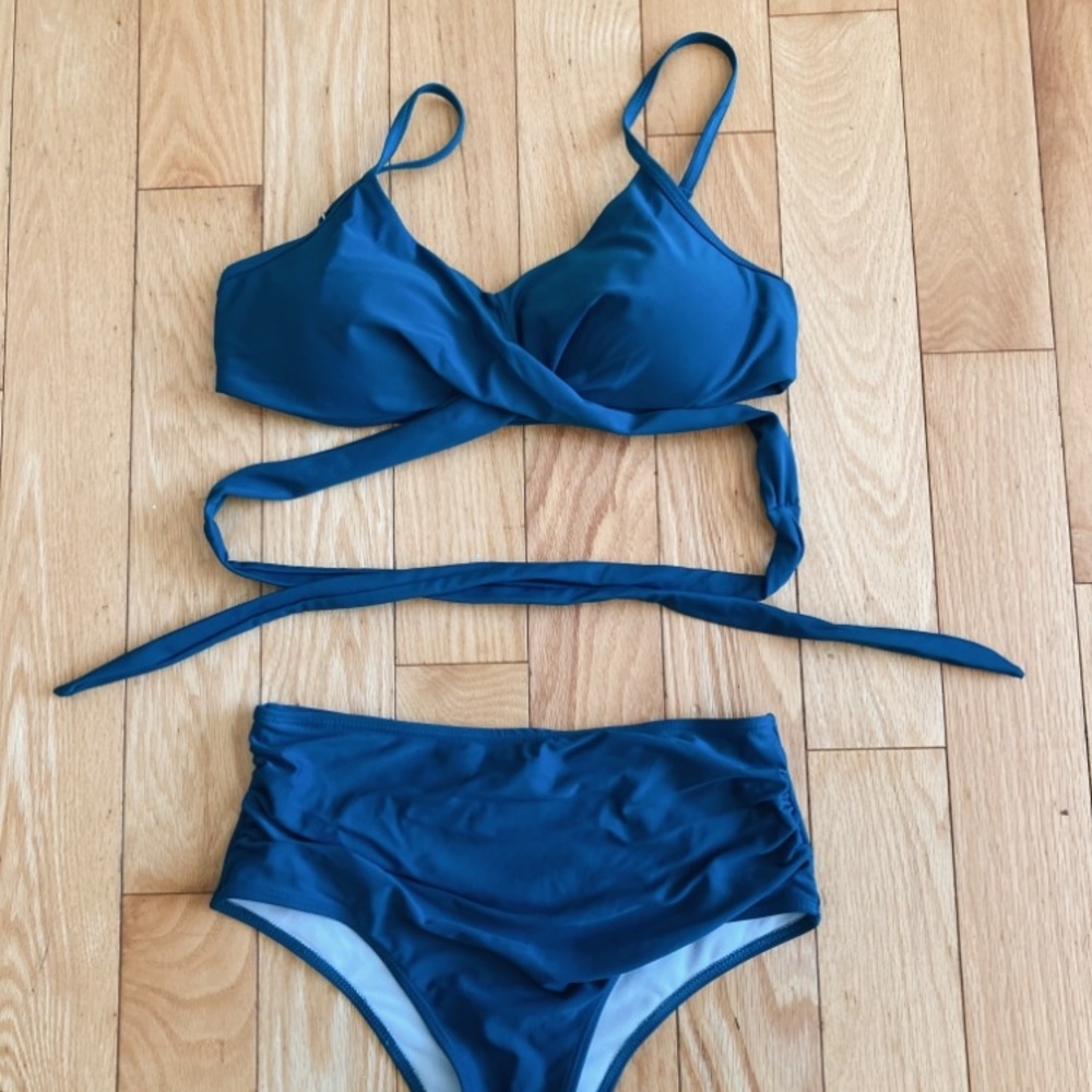 Shein wrap bikini